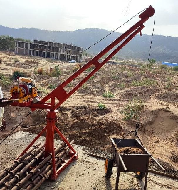 Electric Winch Machine with rope (Monkey Lifter)